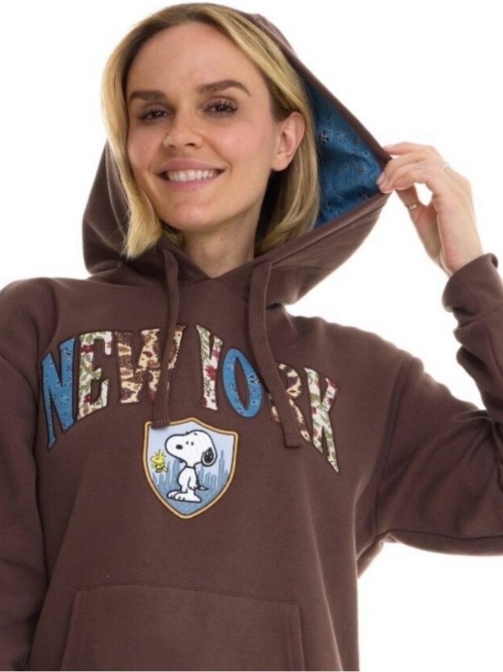 SNOOPY New York Graphic Hoodie